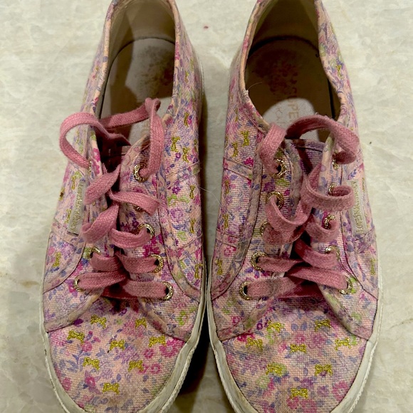 LOVESHACK FANCY X SUPERGA                        LIMITED EDITON LOW TOP SNEAKERS - Picture 7 of 7
